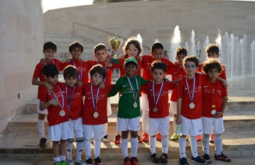 A fun tournament in Mushrif Central park for our U8's’ 