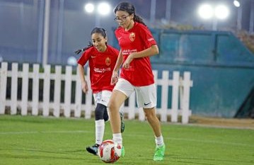 Girls Training 