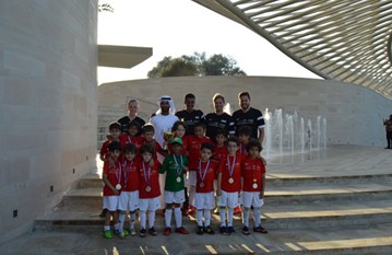 A fun tournament in Mushrif Central park for our U8's’ 