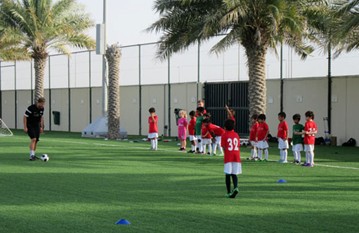 Academy training for players 3-18 years 