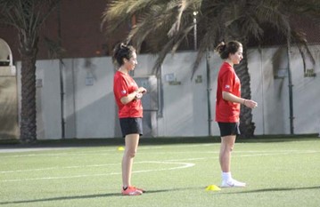 Girls Training 