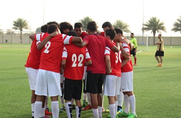 Teams from over Abu Dhabi came to play a competitive tournament at Al Yasmina’ 