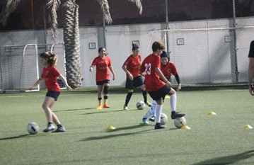 Girls Training 